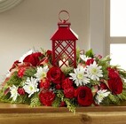 C & J HOLIDAY GLOW CENTERPIECE