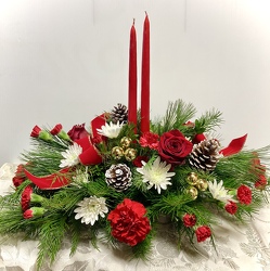 C & J Florist Noel Centerpiece  