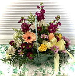 C & J FLORIST EASTER BLESSING BASKET 