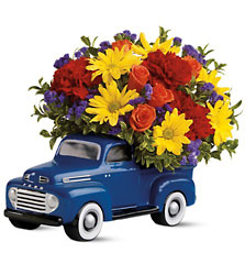 Teleflora's '48 Ford Pickup Bouquet  